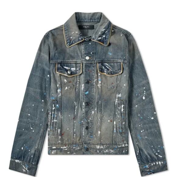 Amiri Artist Trucker Denim jacket size medium - Picture 3 of 11
